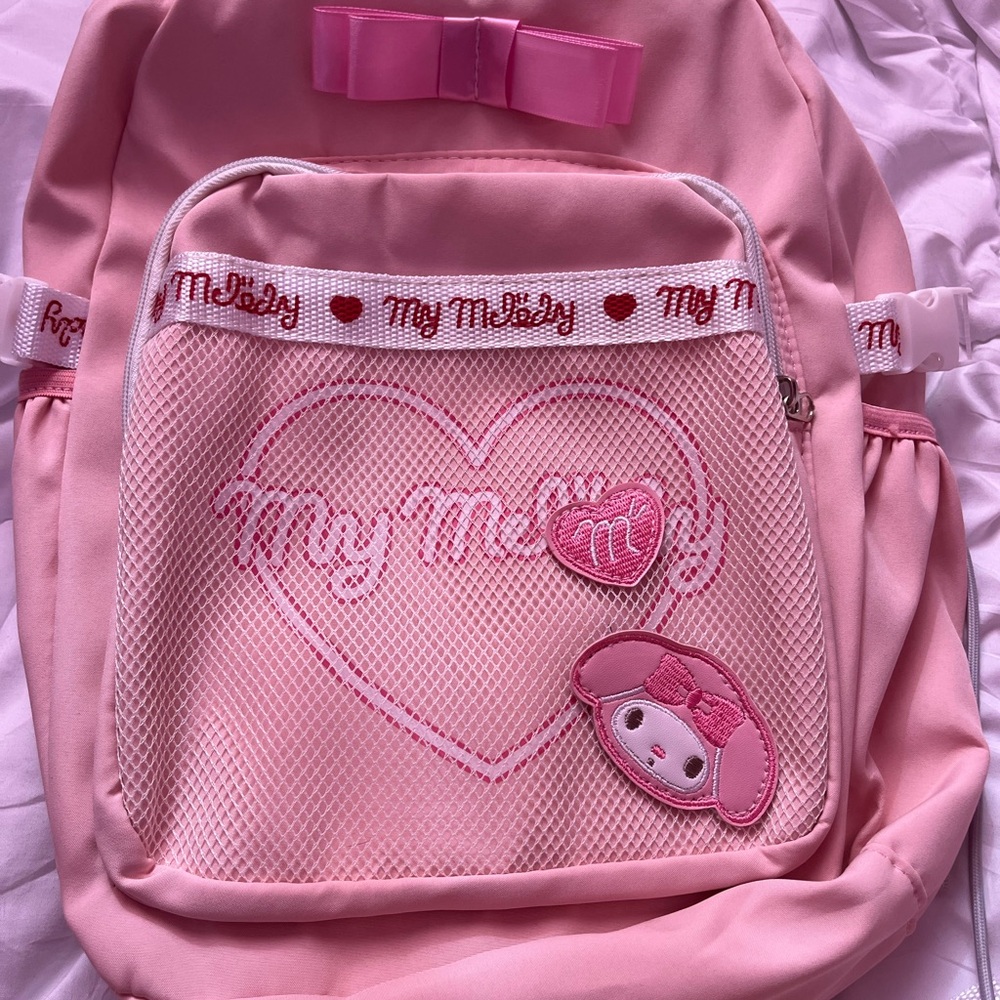 My melody pink backpack